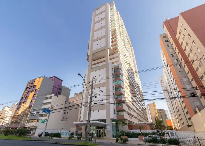 Luxuoso Apto Em Frente Ao Shopping Curitiba - Piscina, Academia e Sauna